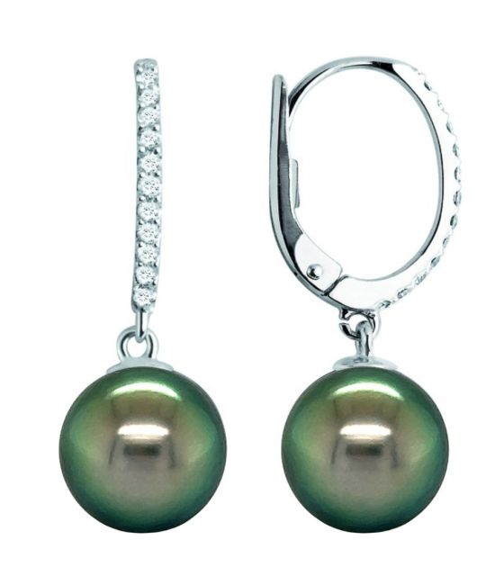 Bijou en perle de Tahiti aux reflets rares et lustre exceptionnel. Certificat d’authenticité et livraison sécurisée – Poemotu
