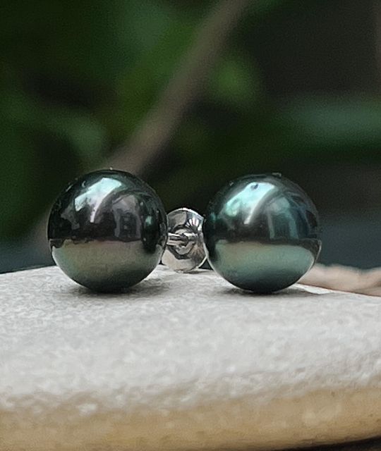 Bijou en véritable perle de Tahiti de Polynésie française, certifié et garanti. Pièce unique, livraison sécurisée – Poemotu