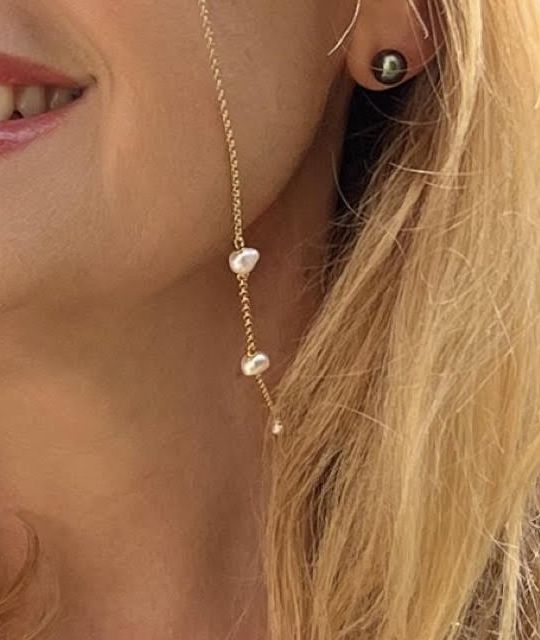 Vous êtes unique comme cette chaîne de lunettes en véritables perles de culture - Exclusivité Poemotu - livraison gratuite