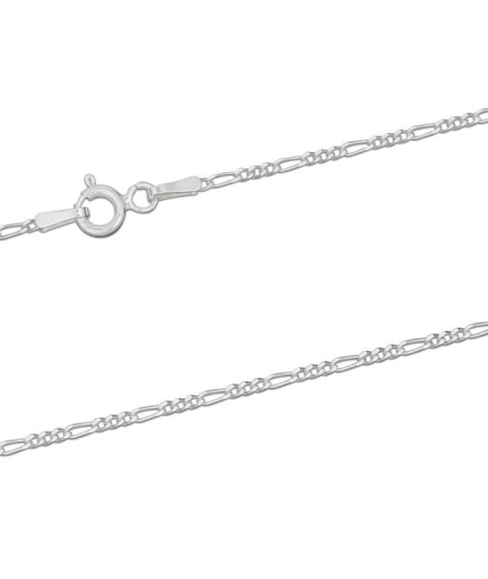 Optez pour la solidité et l'éclat de notre chaîne en argent rhodié - parfait pour tous les pendentifs homme - poinçon argent 925 - tenue irréprochable du rhodium