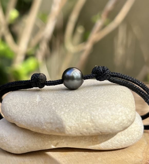 Украшение с редкими отблесками жемчуга Таити и исключительным блеском. Сертификат подлинности и безопасная доставка – Poemotu.