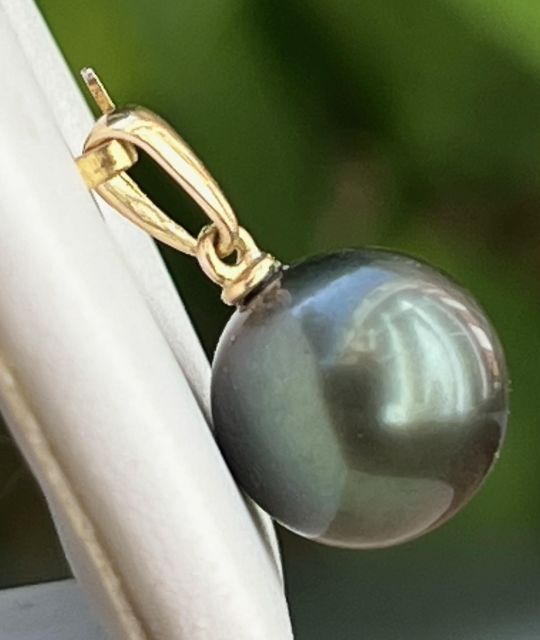 Bijou en véritable perle de Tahiti de Polynésie française, certifié et garanti. Pièce unique, livraison sécurisée – Poemotu