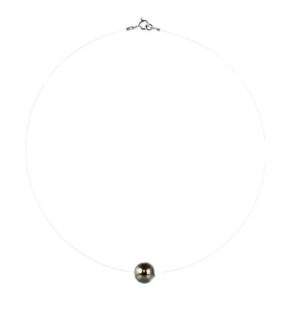 Bijou en perle de Tahiti aux reflets rares et lustre exceptionnel. Certificat d’authenticité et livraison sécurisée – Poemotu