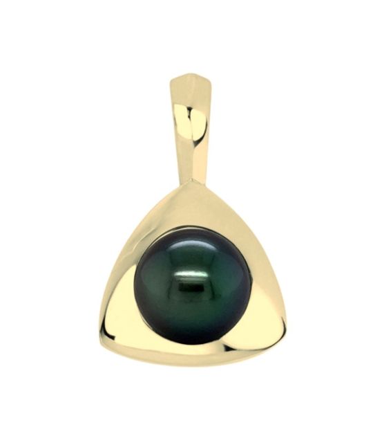 Bijou en perle de Tahiti aux reflets rares et lustre exceptionnel. Certificat d’authenticité et livraison sécurisée – Poemotu