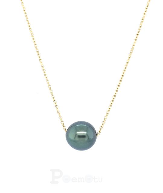Bijou en perle de Tahiti aux reflets rares et lustre exceptionnel. Certificat d’authenticité et livraison sécurisée – Poemotu