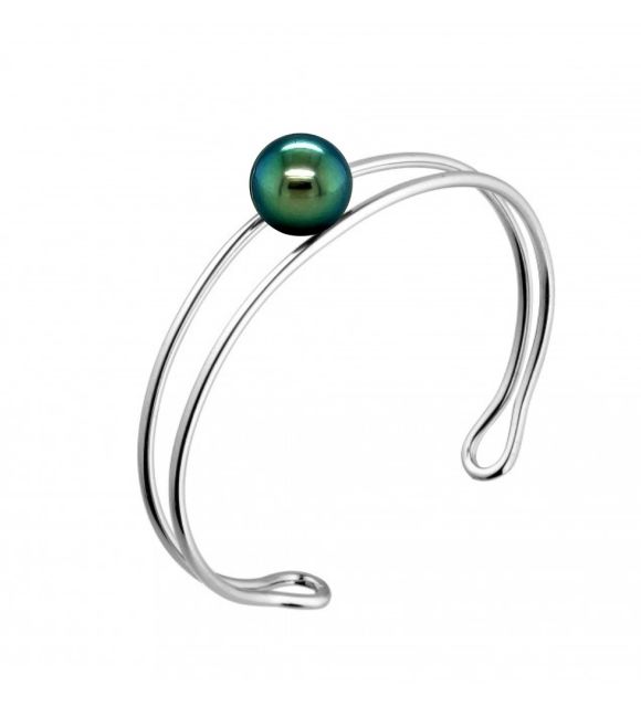 Témoignage d'un amour profond, le bracelet en vraie perle de Tahiti fera briller les yeux et scintiller le poignet - Livraison gratuite sécurisée