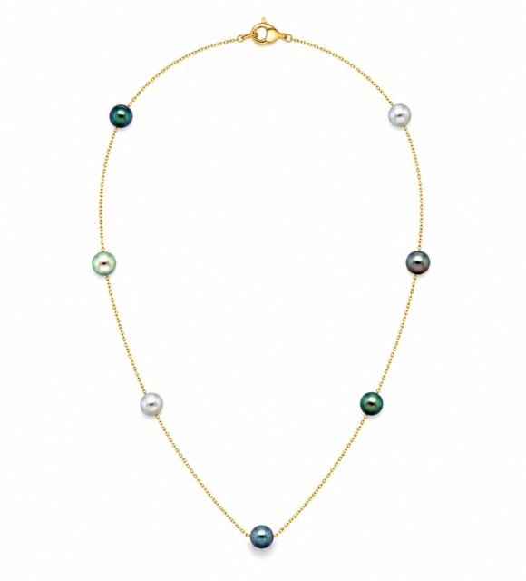 Bijou en perle de Tahiti aux reflets rares et lustre exceptionnel. Certificat d’authenticité et livraison sécurisée – Poemotu