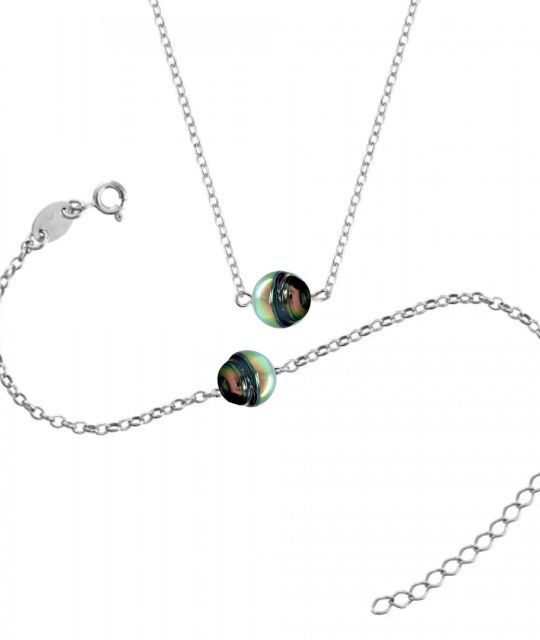 Bijou en perle de Tahiti aux reflets rares et lustre exceptionnel. Certificat d’authenticité et livraison sécurisée – Poemotu