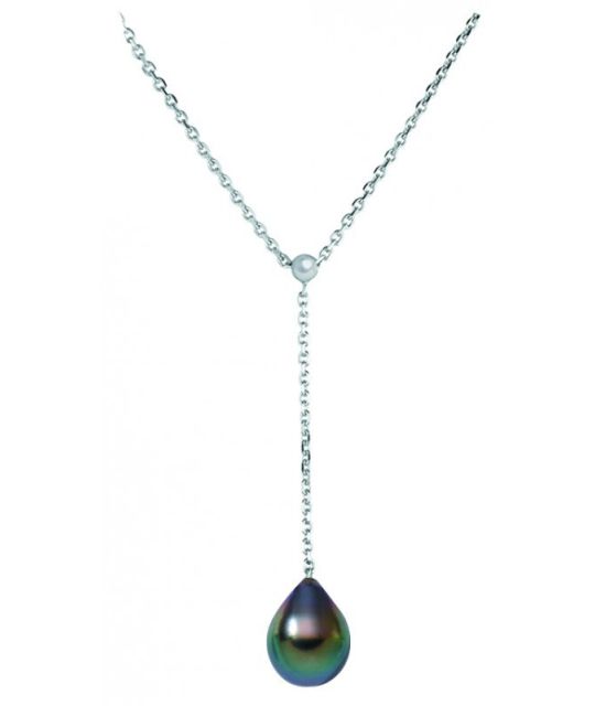 Bijou en perle de Tahiti aux reflets rares et lustre exceptionnel. Certificat d’authenticité et livraison sécurisée – Poemotu