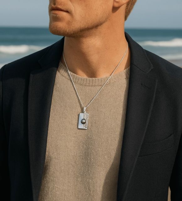 Примите типично мужской образ с «Tag», нашим американским кулоном в полинезийском стиле - сертифицирован и гарантирован - бесплатная безопасная доставка.