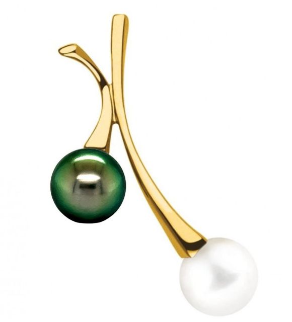 Harmonie, c'est l'union de la perle de Tahiti et de la perle d'eau douce assemblée sur l'or précieux 18 carats - certifié et garanti - livraison sécure gratuite