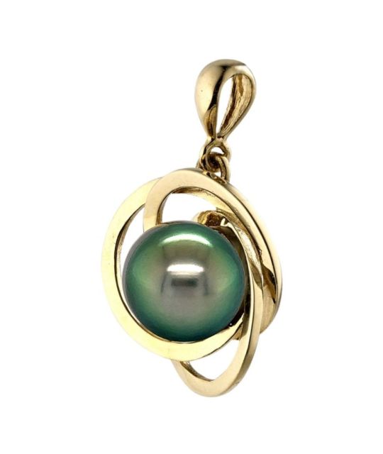 Bijou en perle de Tahiti aux reflets rares et lustre exceptionnel. Certificat d’authenticité et livraison sécurisée – Poemotu