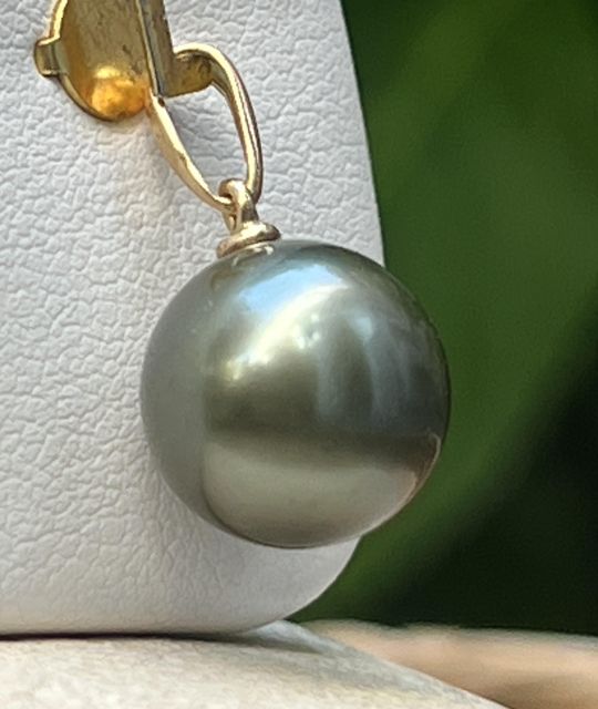 Bijou en véritable perle de Tahiti de Polynésie française, certifié et garanti. Pièce unique, livraison sécurisée – Poemotu
