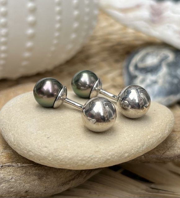 Scopri il lusso dei nostri gemelli e autentiche perle di Tahiti dalla Polinesia Francese - Spedizione gratuita - Certificato GIA della perla di Tahiti.