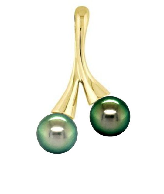 Union, un pendentif emblématique pour déclarer votre amour - authentiques perles de Tahiti de Polynésie française garanties - livraison gratuite sécurisée