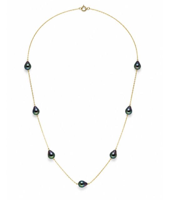 Bijou en perle de Tahiti aux reflets rares et lustre exceptionnel. Certificat d’authenticité et livraison sécurisée – Poemotu