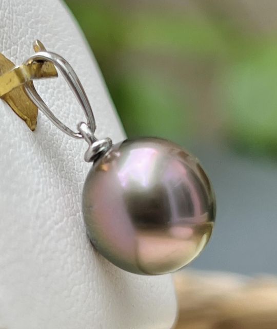 Bijou en véritable perle de Tahiti de Polynésie française, certifié et garanti. Pièce unique, livraison sécurisée – Poemotu