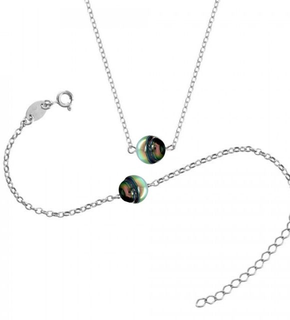 Bijou en perle de Tahiti aux reflets rares et lustre exceptionnel. Certificat d’authenticité et livraison sécurisée – Poemotu