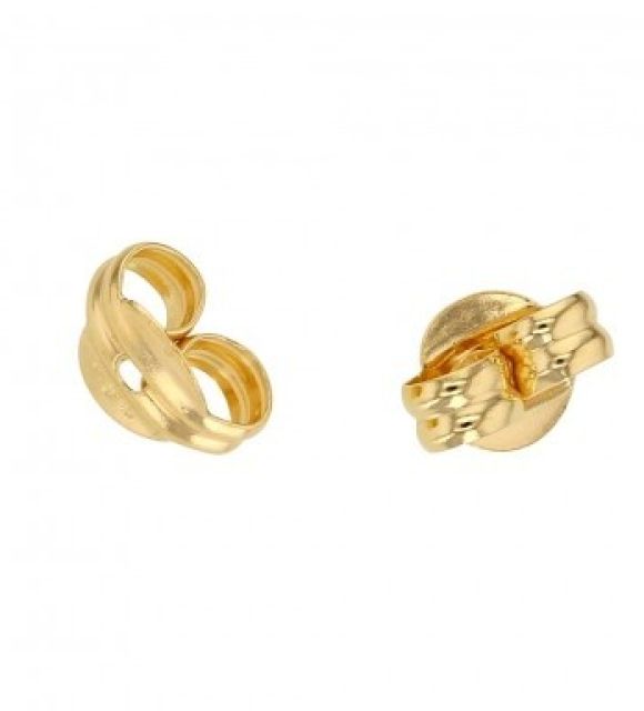 Diese Ohrstecker, im Zweierpack verkauft, sind aus 18-karätigem Weißgold oder Gelbgold gefertigt und garantieren dauerhafte Qualität und einen raffinierten Glanz. Kostenloser Versand