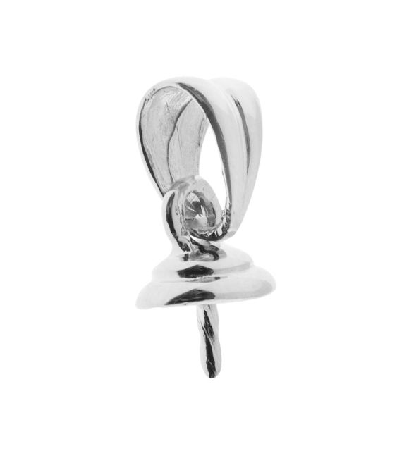 Una montatura raffinata e funzionale, perfetta per valorizzare le vostre perle di Tahiti, perle d'acqua dolce o perle dei Mari del Sud.