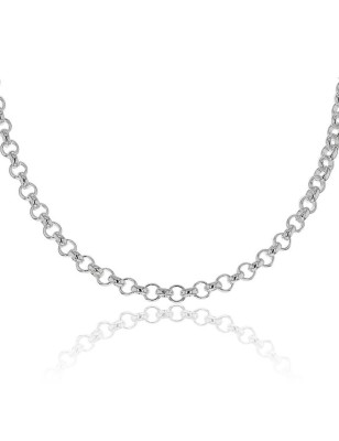 Chaîne argent homme maille jaseron prix