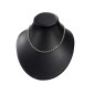 Catena da collo da uomo - Argento placcato rodio - 2,5 mm