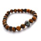 Agates and Tahitian Pearl Bracelet