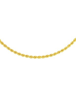 金メッキロープチェーン、1-60