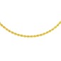 chaîne plaqué or maille corde 1-60