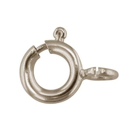 anneau ressort en or 18 carats pour collier or