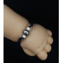 bracelet enfant noir perle de tahiti