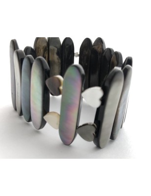 Tahitian Pearl nacre bracelet