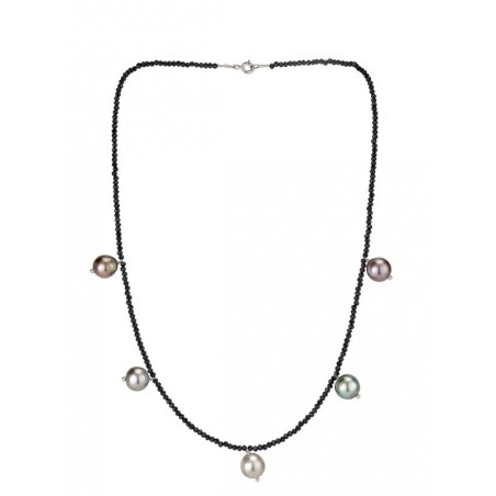 Collana con perla di Tahiti