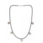 Spinels and Tahitian Pearl Necklace