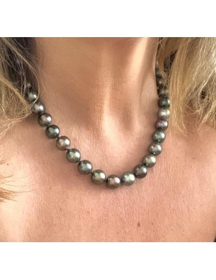 ROUNDS TAHITIAN PEARLS NECKLACE