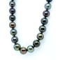 ROUNDS TAHITIAN PEARLS 18K YELLOW GOLD NECKLACE