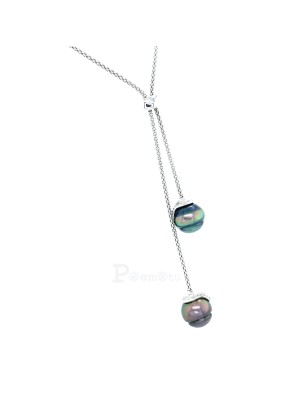 Collana con perla di Tahiti