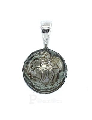 genuine tahitian pearl man pendant price