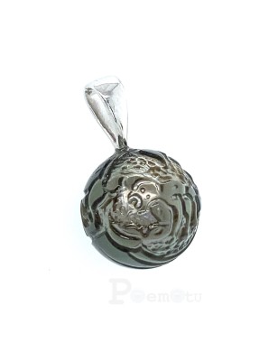 perle de culture de Tahiti pendentif signe du scorpion prix - pendentif homme perle Tahiti gravée