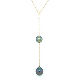 Tahitian Pearl gold 18K Necklace