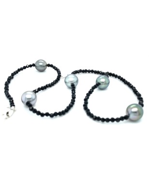 Collar con perla de Tahití