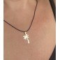 golden palm tree pendant