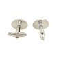 Cufflinks fresh water nacre
