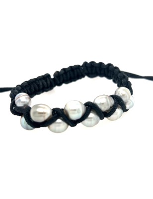 aito genuine tahitian pearl men bracelet price