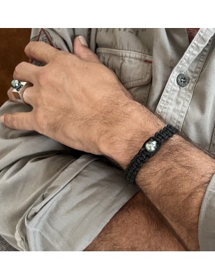 Bracciale con perla di Tahiti