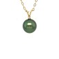Tahitian Pearl and Diamond 18K gold Pendant