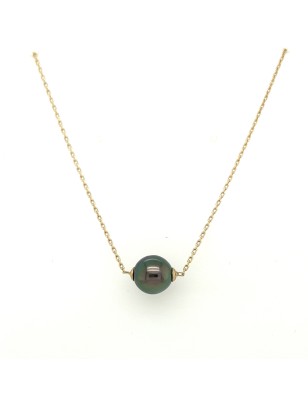 chaine or jaune perle de tahiti prix