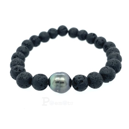 Bracciale con perla di Tahiti