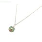 Drop Tahitian pearl 18K gold pendant