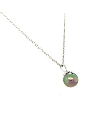 Colgante con perla de Tahití